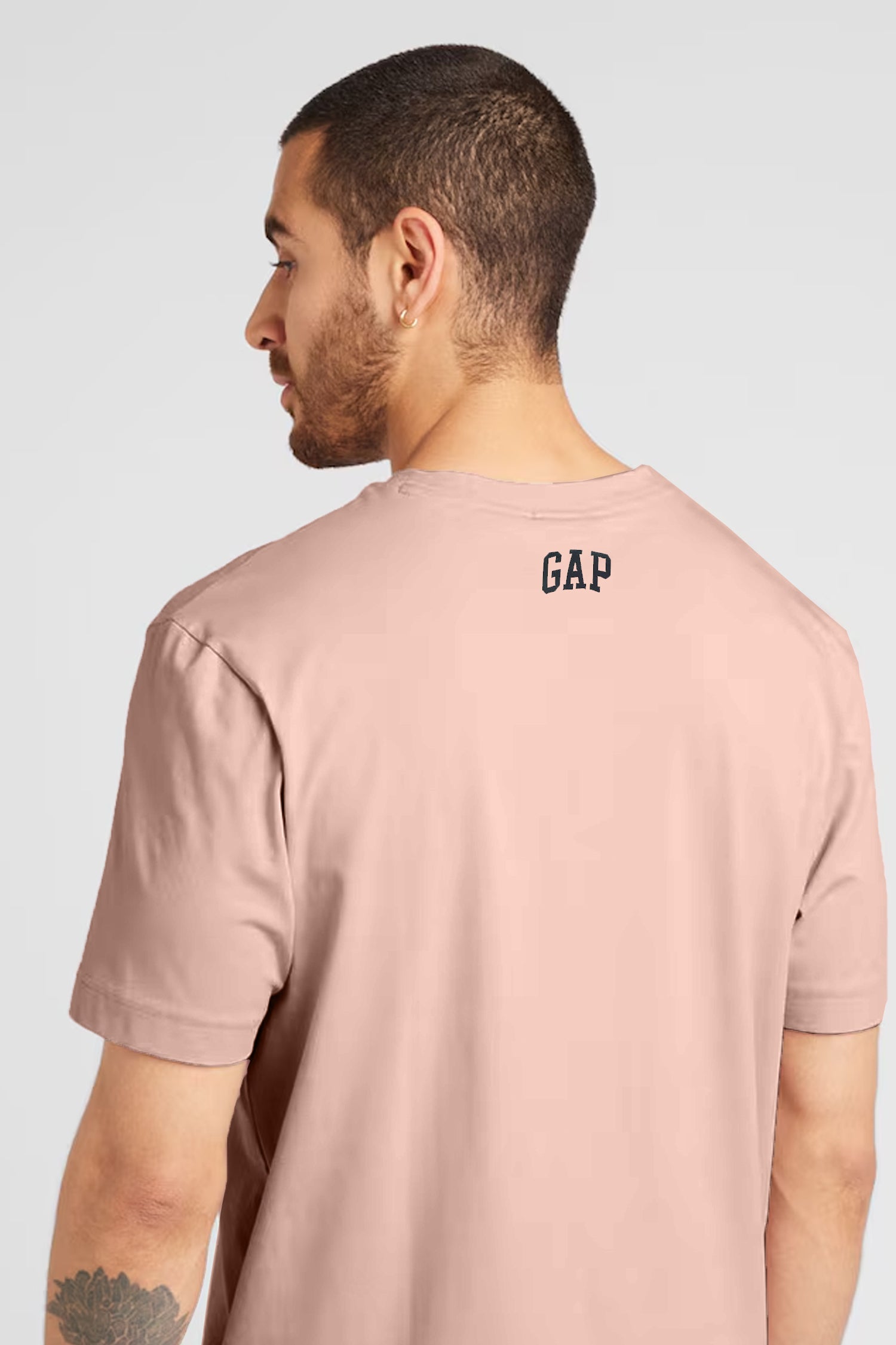 Gp Organic Graphic Slogan Crew Neck Tee
