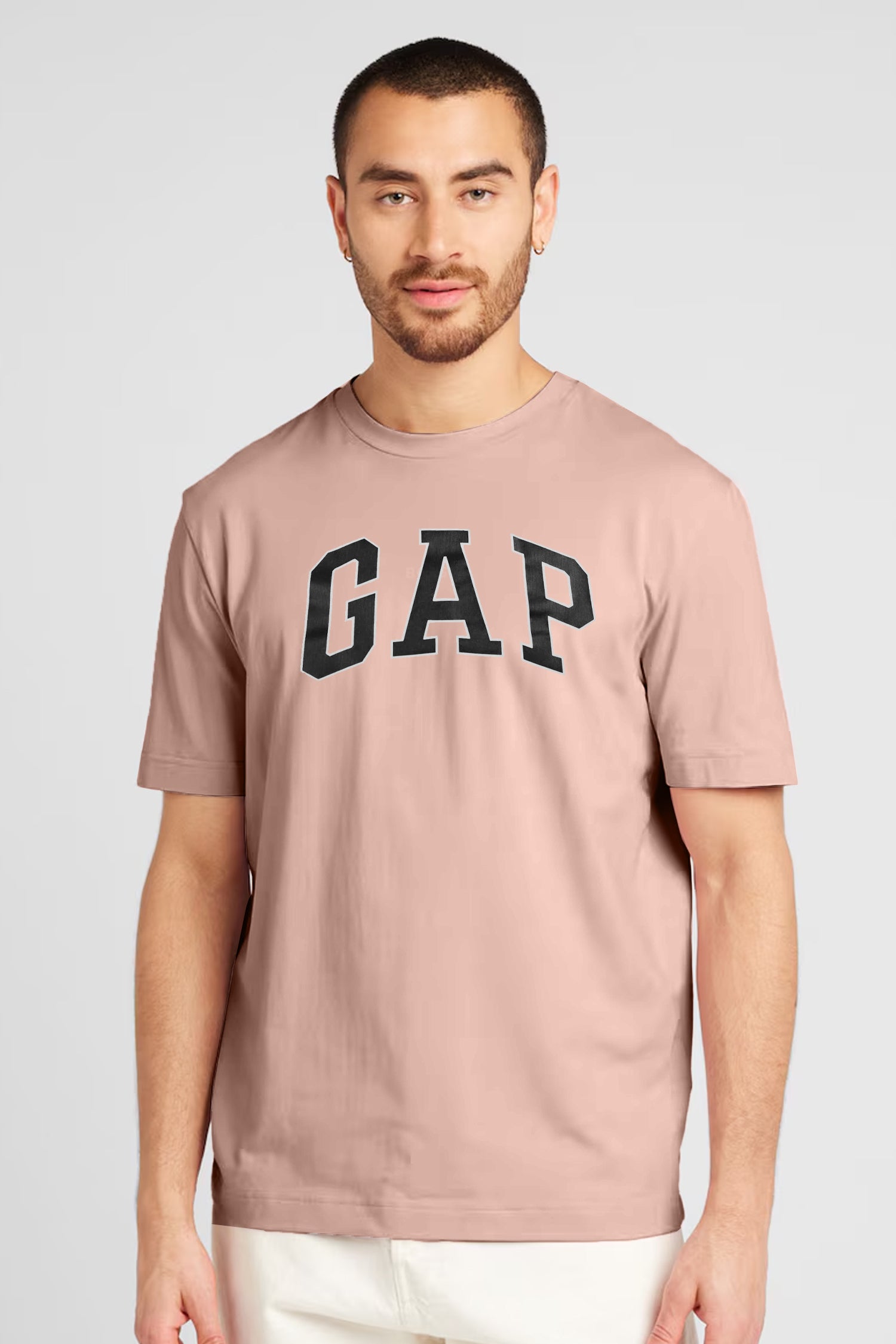 Gp Organic Graphic Slogan Crew Neck Tee