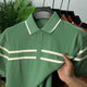 Turbo Horizontal Stripes Men's Polo T-Shirt