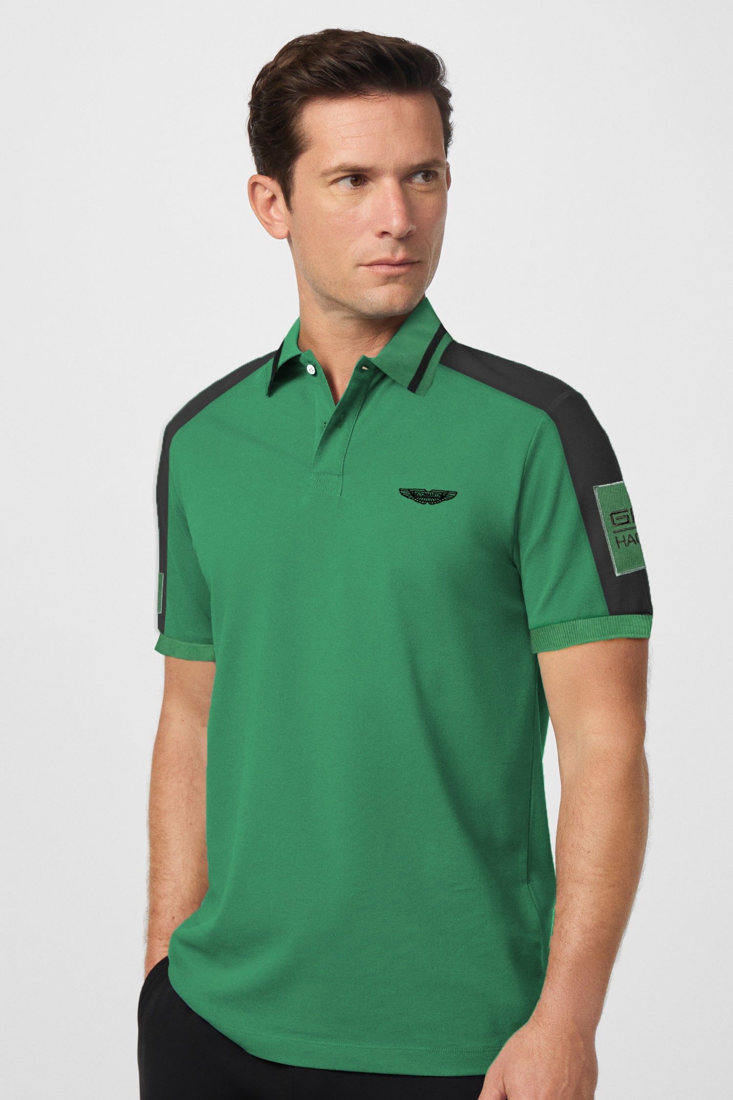 Hackt Lndn Astn Martn UltraCore Athletic Men's Polo Shirt