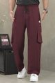 Adds Safari Style Drawcord Loose Bottom Trouser
