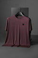 Burbry Training Heritage Men's Tee In Plum