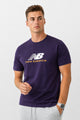 New Blnce Stacked Sport Essential Men's Tee In Plum