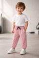 Turbo Comfortable And Grip Bottom Trousers kids For Boys In Pink