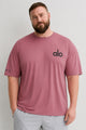 Alo Yoga Distinctive Front Logo Arrival Big & Tall Dry-Fit Tee