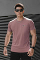 Turbo 'The Repeater' Performance Dry-Fit Tee In Pastel Pink