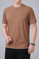 Turbo Horizontal Stripes Design Tee In Pastel Pink