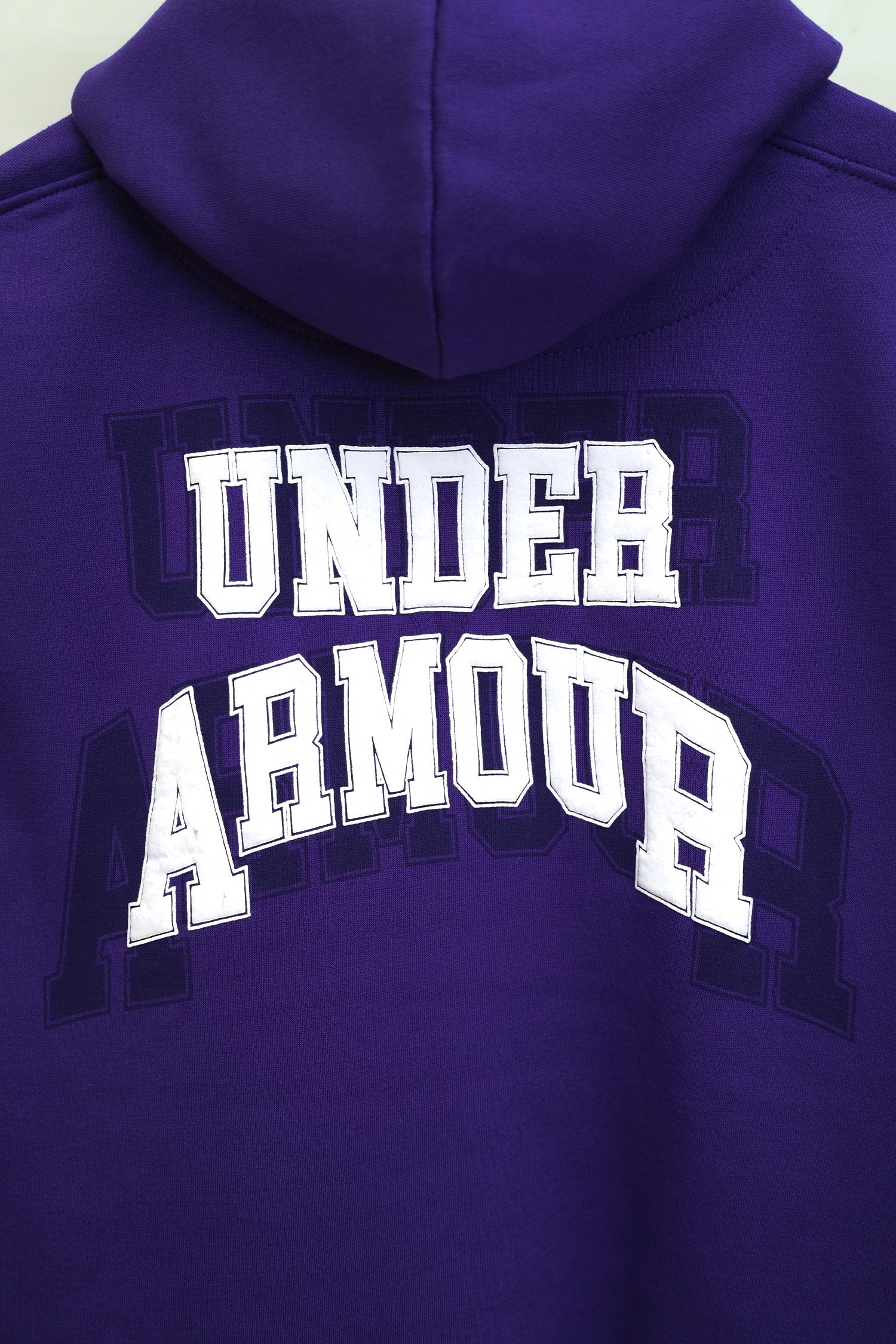 Undr Armr Embriodered Print Essential Fleece Hoodie