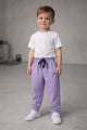 Turbo Comfortable And Grip Bottom Trousers kids For Boys In Purple