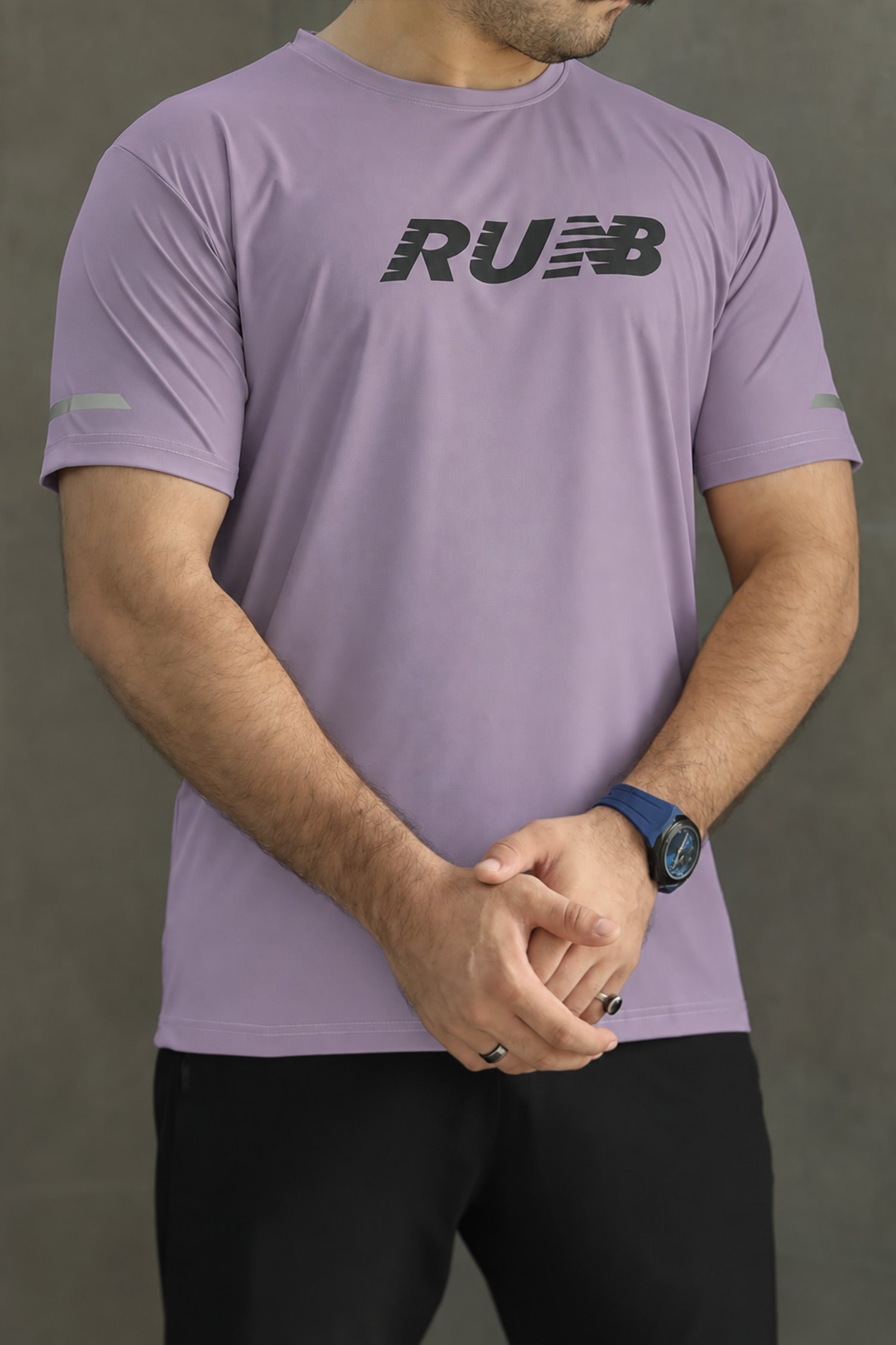 New Blnce Run Graphic Performance Dry-Fit Tee