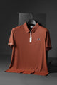 Skchrs Urban Mesh Men's Polo Shirt In Red Brick