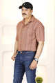Turbo Spring Edit Textured Casual Shirt