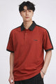 Turbo Contrasting Color Men's Polo Shirt