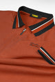 Turbo Contrast Tone Zip Collar Men's Polo Shirt