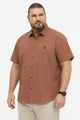 Turbo Prime Pattern Comfort Big & Tall Men's Casual Shirt