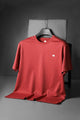 Mens Plain Wear Round Neck T-shirt
