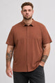Turbo Regular Fit Seamless Silk Big & Tall Casual Shirt