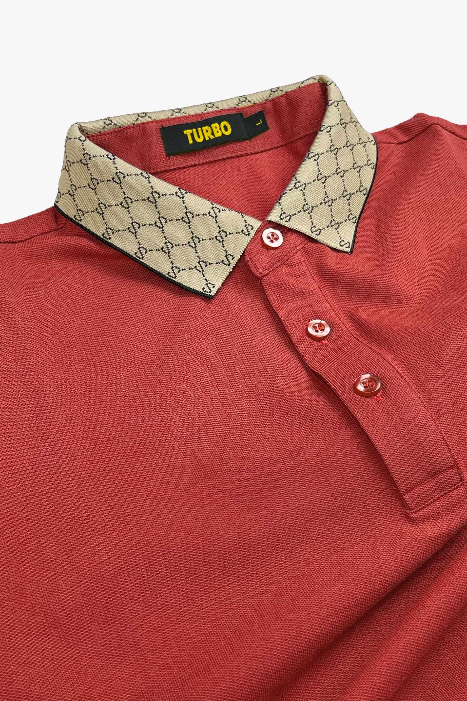 Turbo Bee Motif Polo Club Men's Polo Shirt