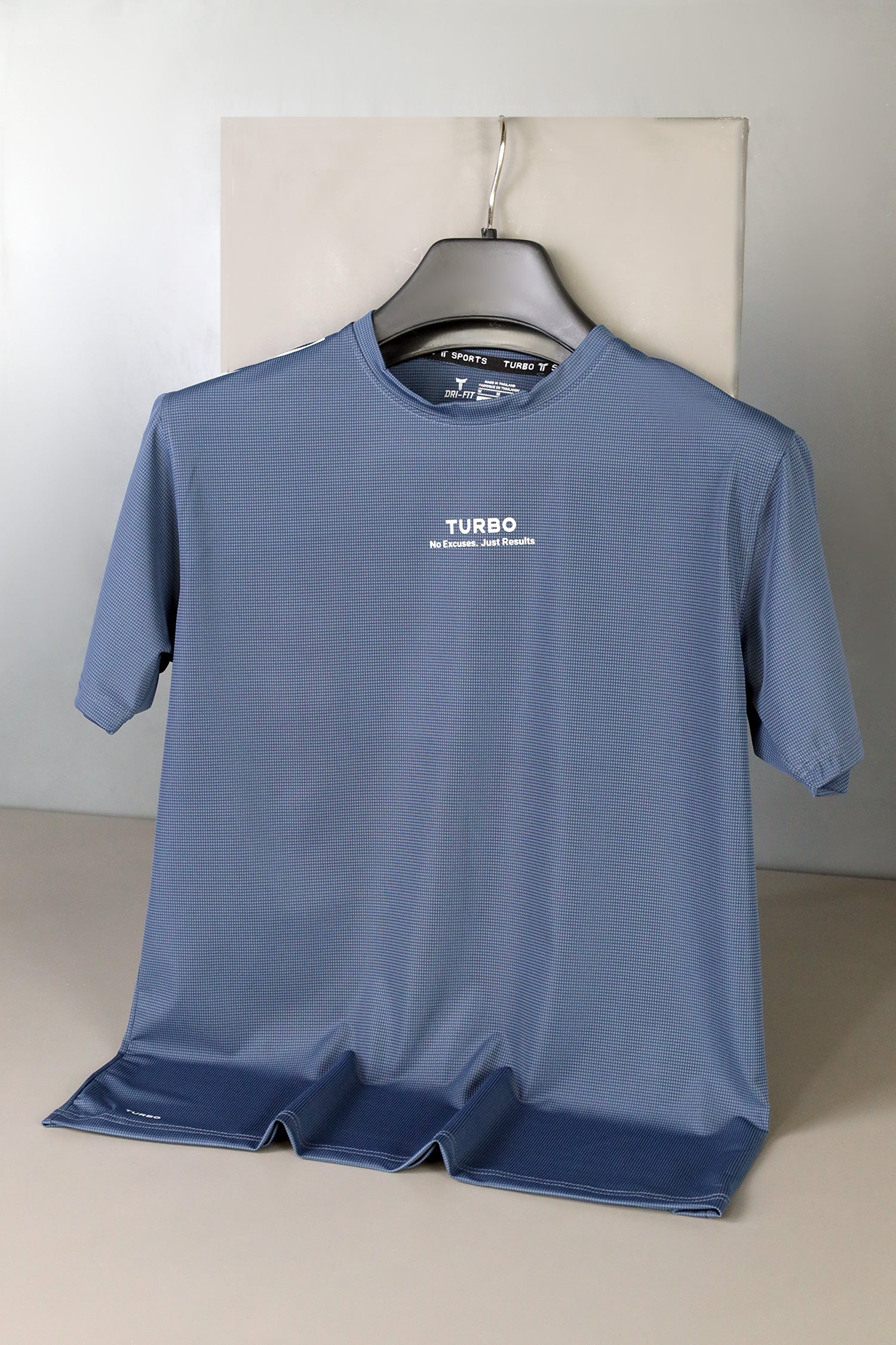 Turbo 'No Excuses' Grid-Tech Performance Dry-Fit Tee