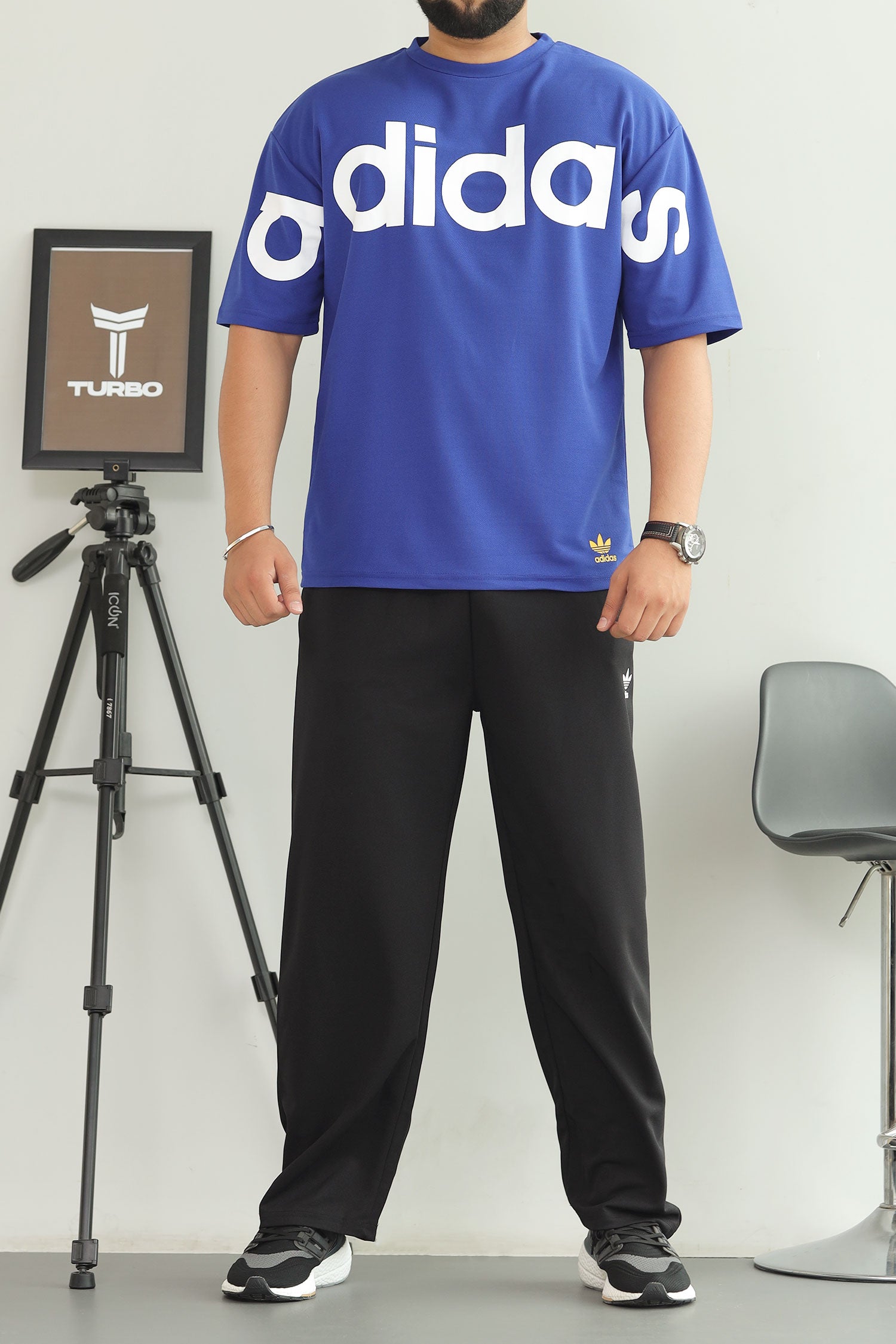 Adds Drop Shoulder Quick-Dry Tracksuit