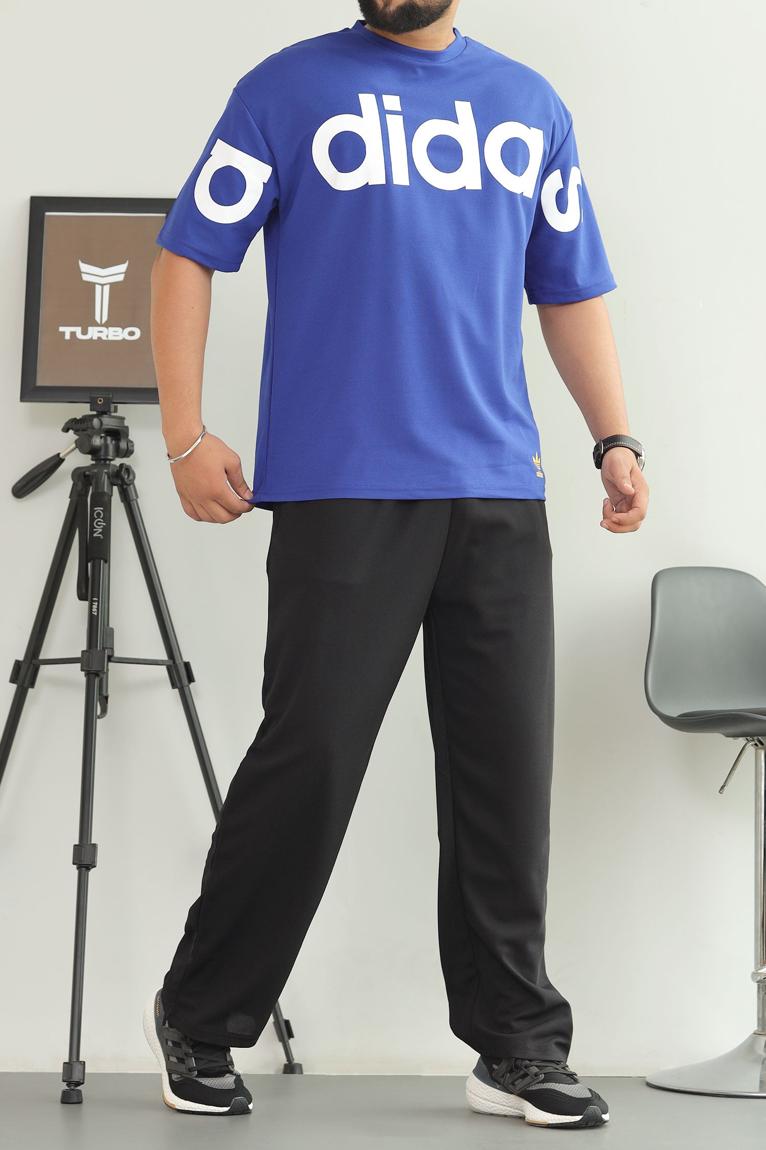 Adds Drop Shoulder Quick-Dry Tracksuit