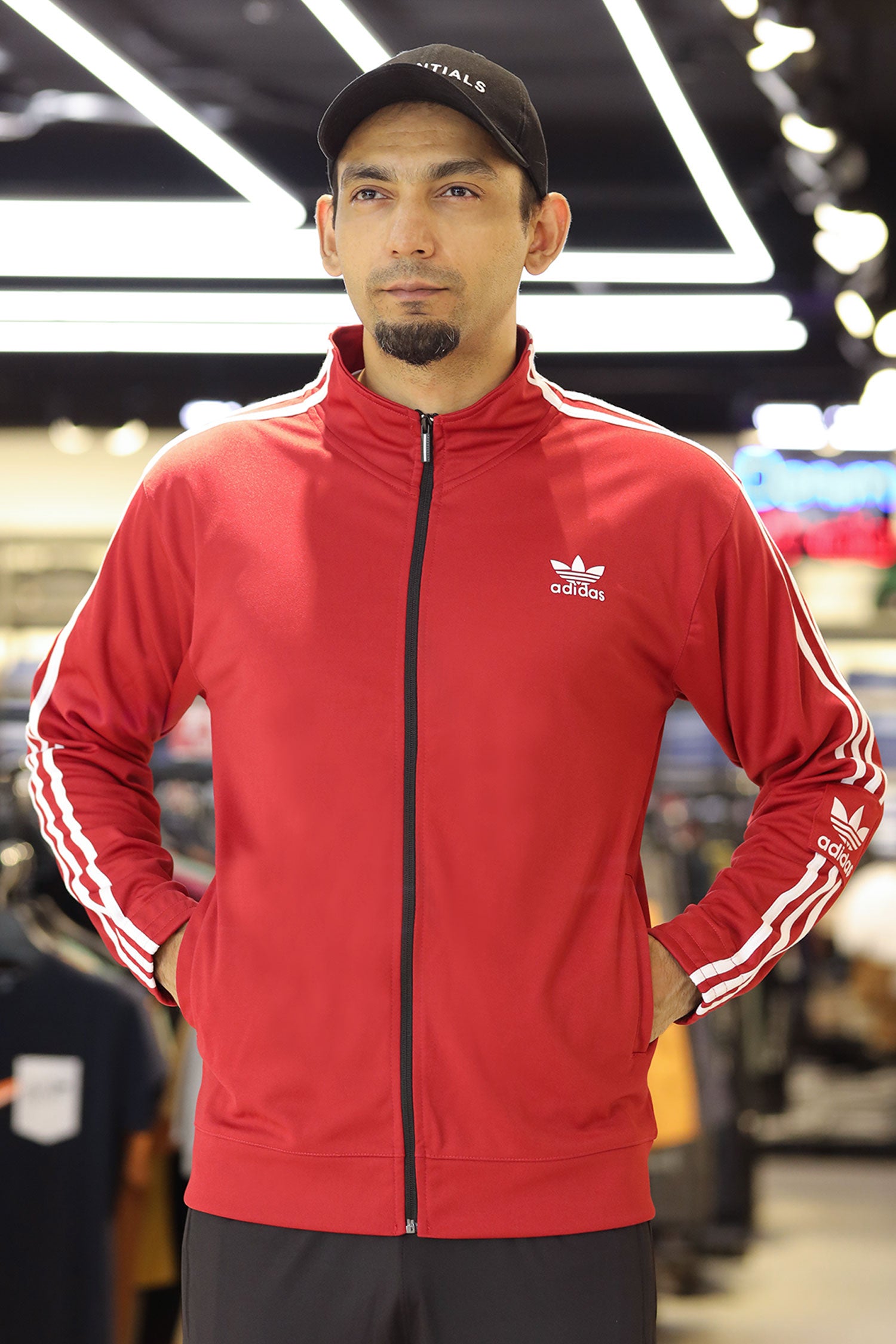 Adds 3-Stripes Signature Men Zipper Upper