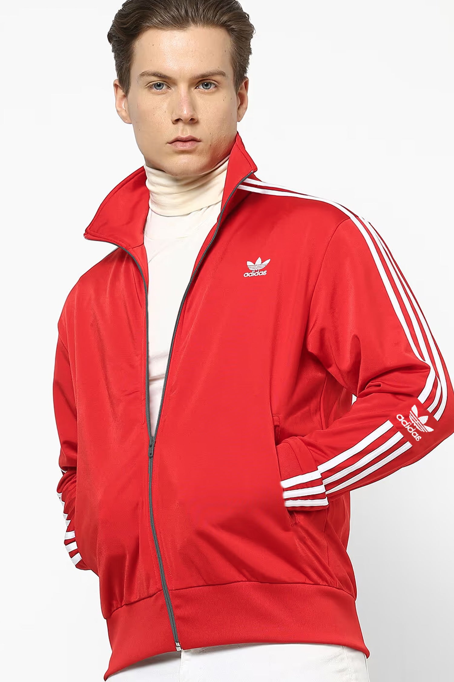 Adds 3-Stripes Signature Men Zipper Upper