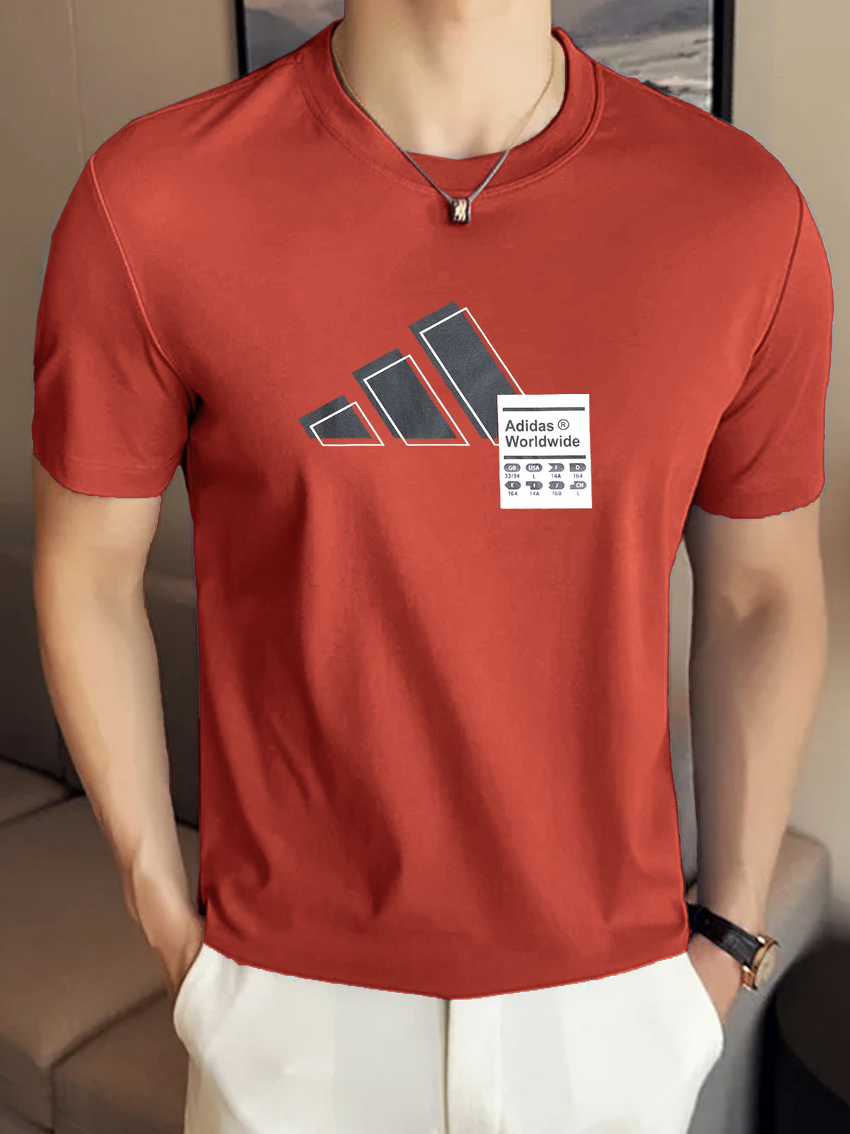 Nke Premium Style Statement Graphic Crew Neck Tee