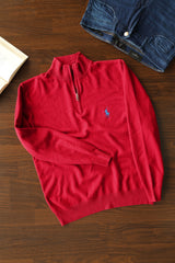 Rph Lren Polo Half Zip Style Imported Men's Sweatshirt