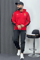 Ferrari x Pma Sportswear Men Zipper Tracksuit