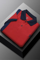 LV Dynamique Signature Men's Polo Shirt In Red