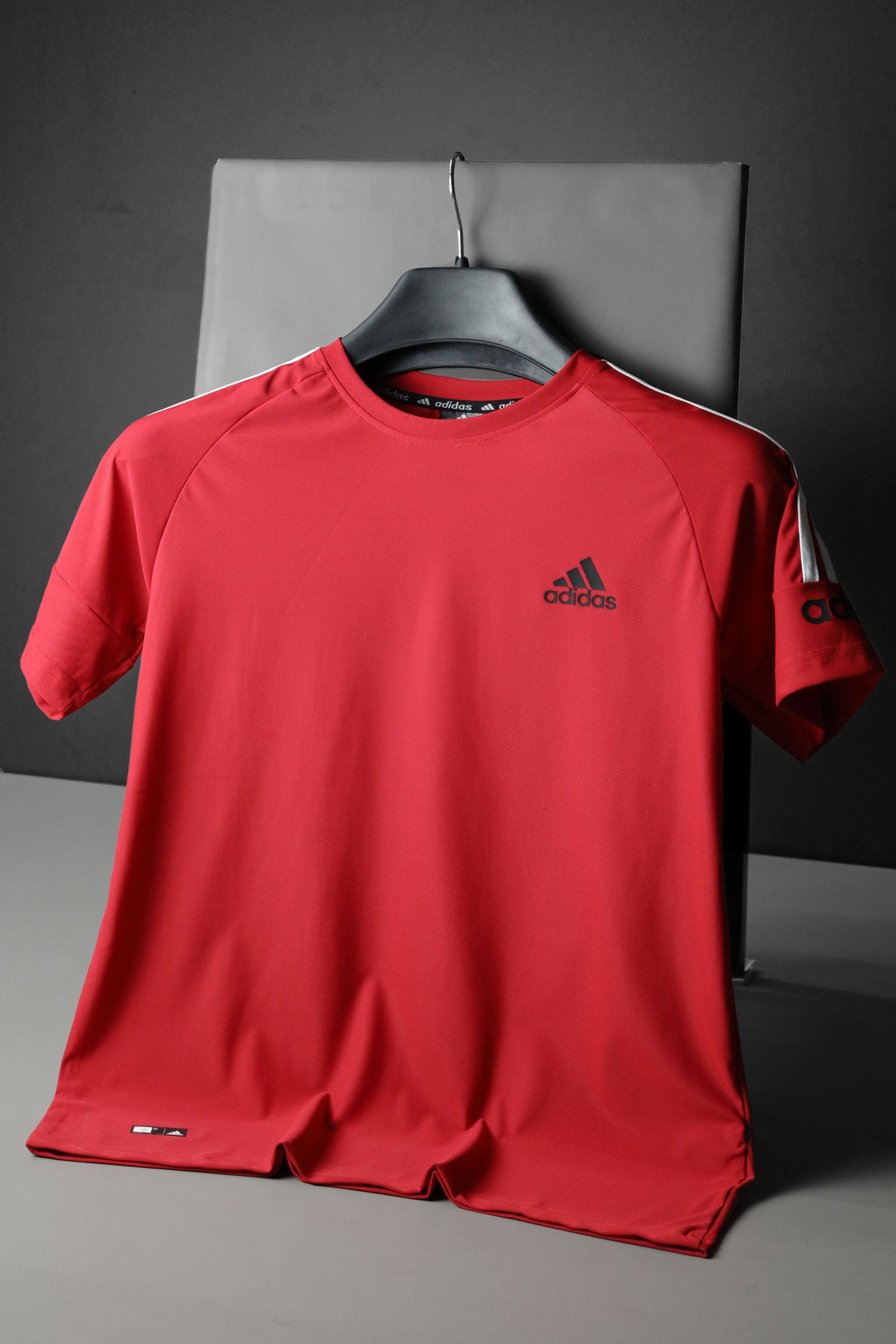 Adds Aeroready 3-Stripes Slub Dry-Fit Tee