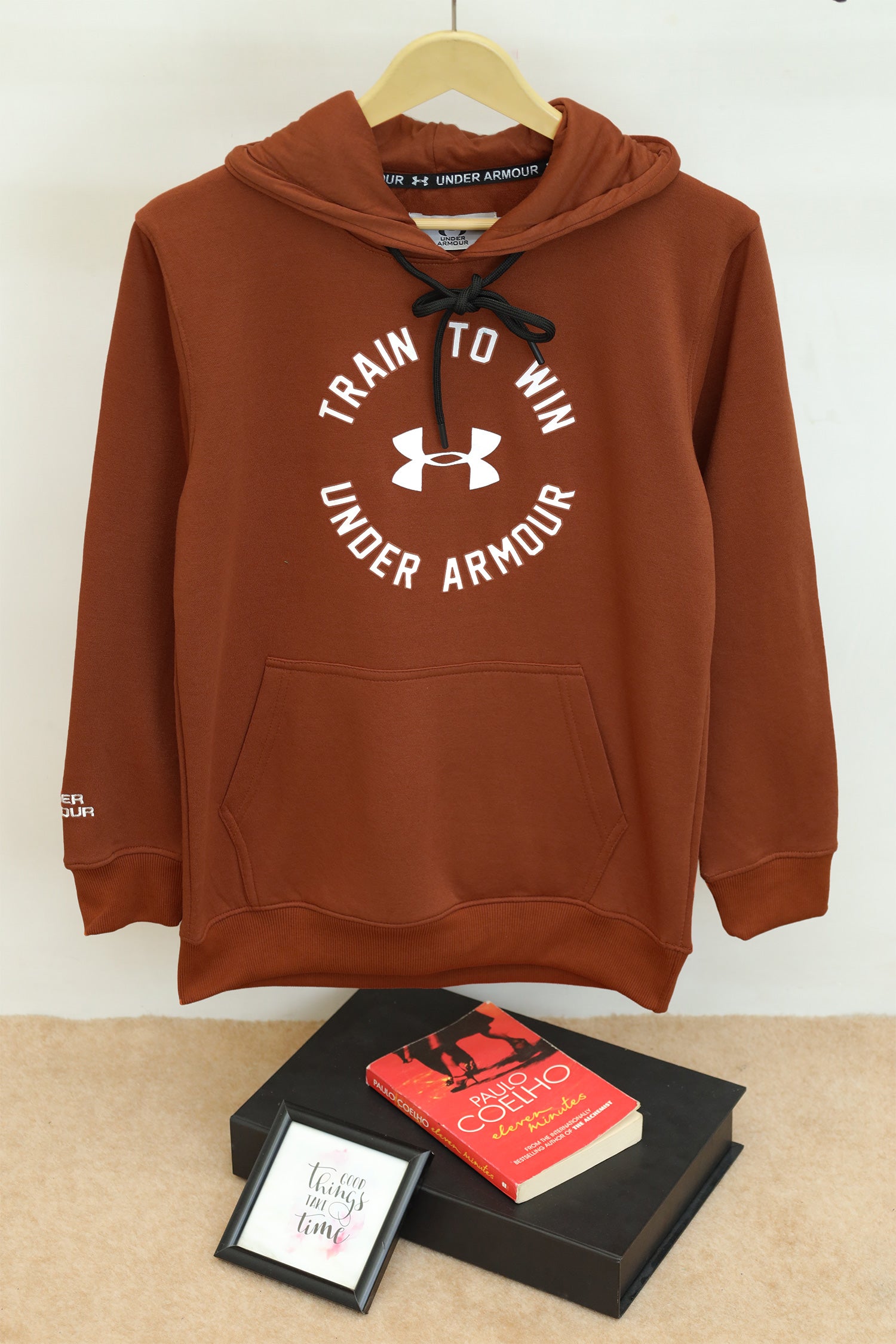 Undr Armr Train to Win Essential Fleece Hoodie – Turbo Brands Factory