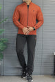 Polo R/L Double-Knit Zipper Men's Co-Ord Set