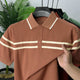 Turbo Horizontal Stripes Men's Polo T-Shirt