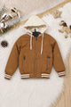 Casual Detachable Hood Imported Kid's Puffer Jacket