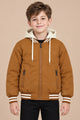Casual Detachable Hood Imported Kid's Puffer Jacket