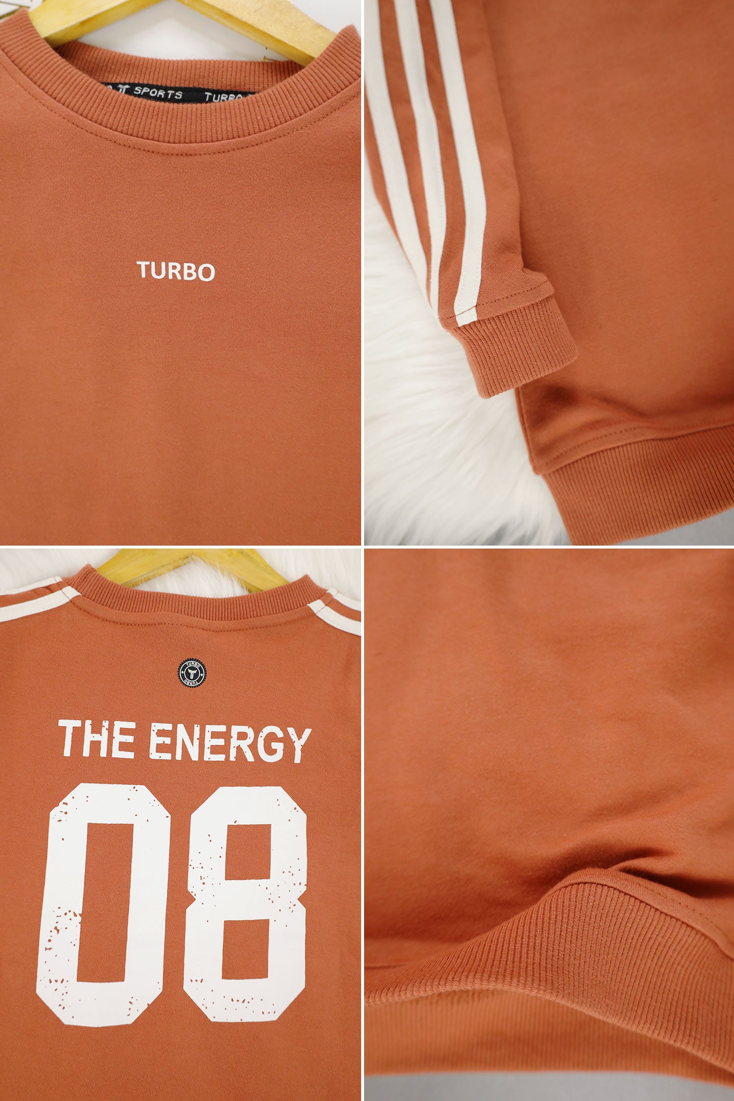 Turbo (The Energy 08) Round Neck Unisex Kids SweatShirt