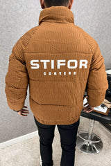 Stifr All Over Texture Padded Imported Puffer Jacket