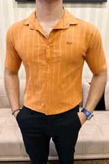 Turbo ShowOff Self Pattern Casual Shirt