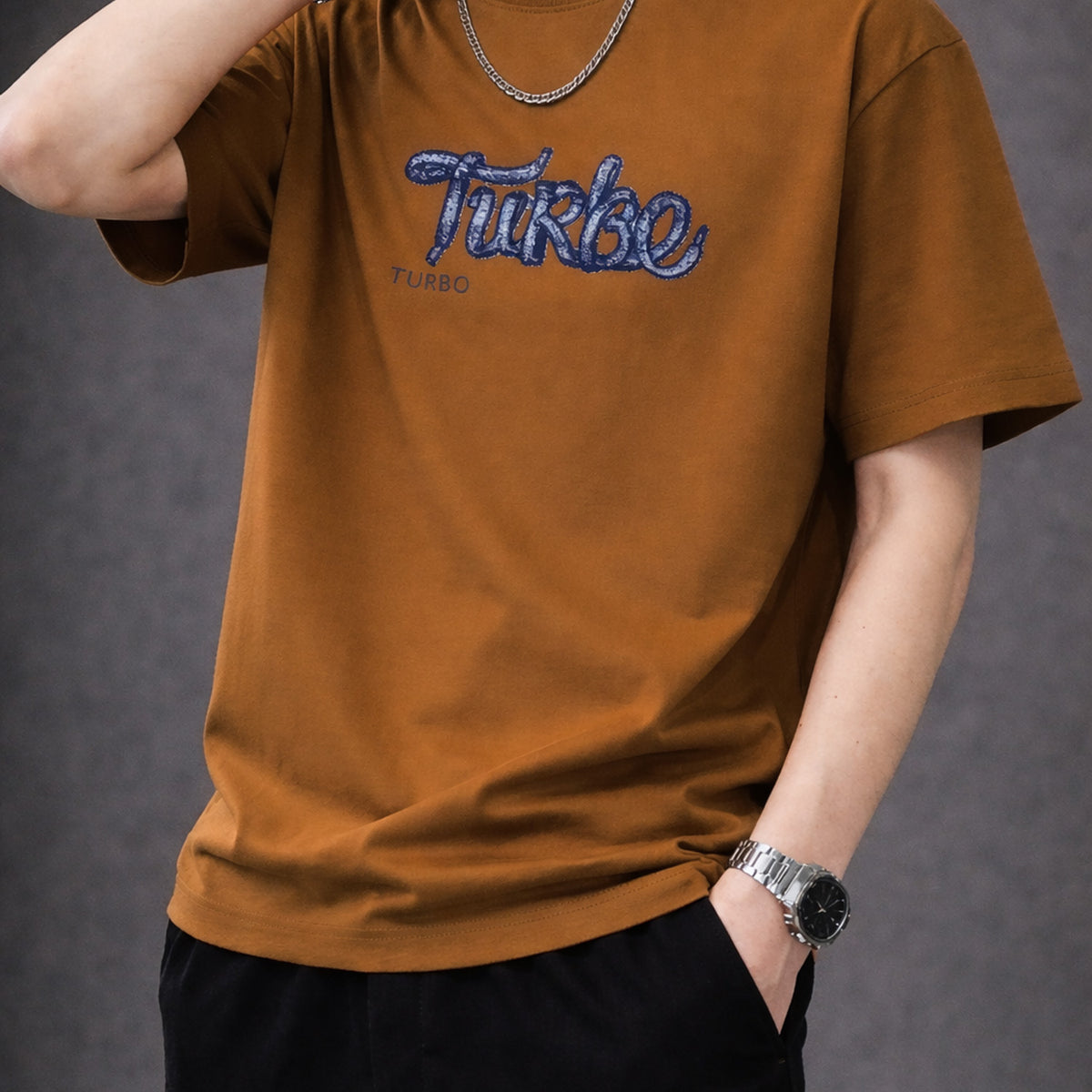 Turbo Bold Font Graphic Tee – Turbo Brands Factory