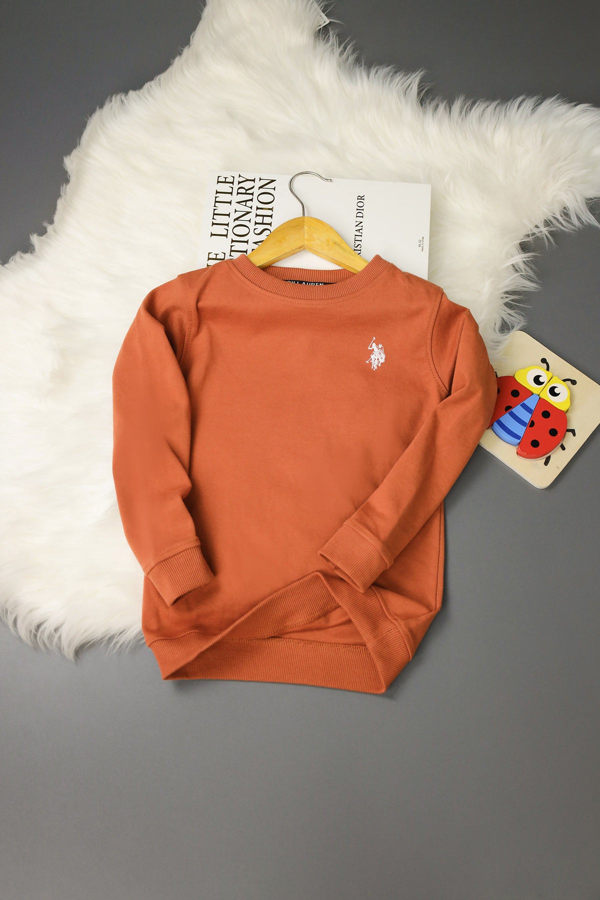 U.S. Polo Assn Round Neck Unisex Kids SweatShirt