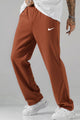 Nke Casual Spirit Loose Bottom Trouser In Rust