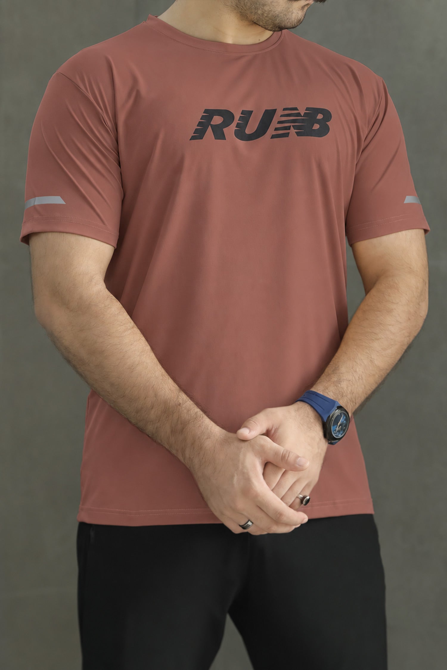 New Blnce Run Graphic Performance Dry-Fit Tee