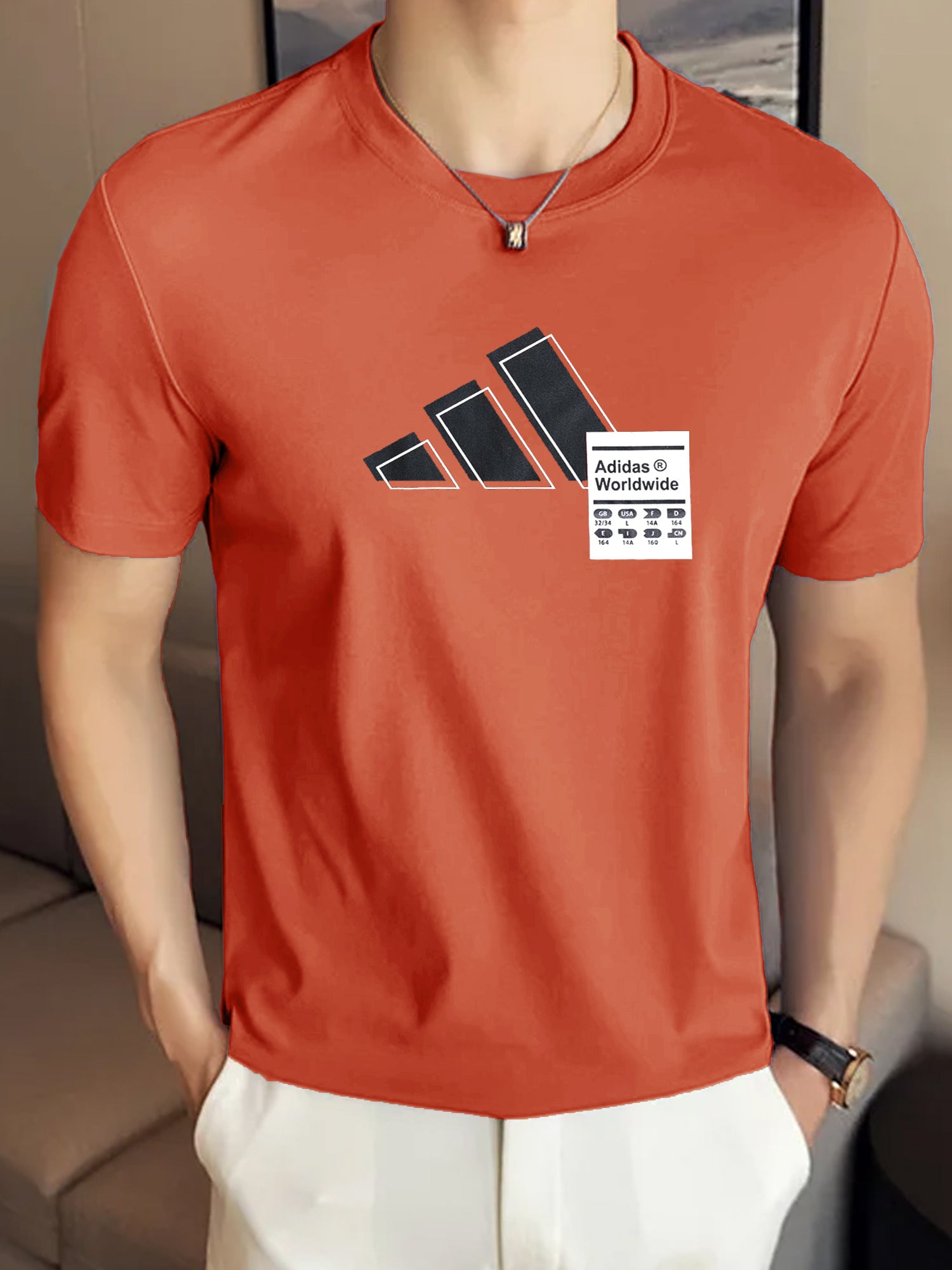 Nke Premium Style Statement Graphic Crew Neck Tee