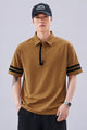 Turbo Contrast Placket Men's Polo T-Shirt