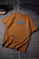 Turbo Bold Font Graphic Tee In Rust