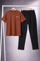 Turbo EarthTone Legacy Men's Tracksuit In Rust