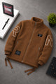 Men's Synthetic Shearling Imported Sherpa Puffer Jacket