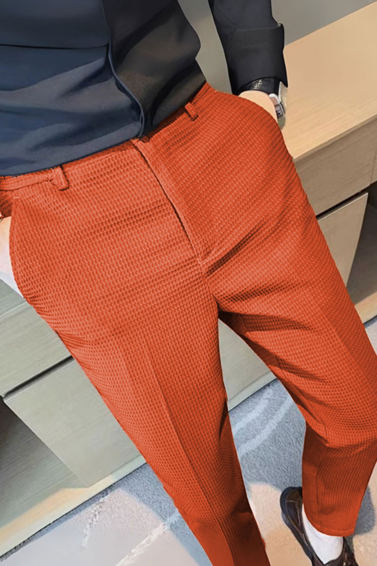 Turbo 'Apex' Elite Series Slimfit Waffle Pant